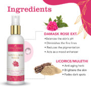 ingredients of Rose Water Toner for Face